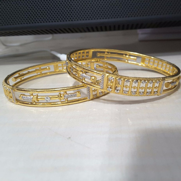 916 Gold Fancy Copper Kadli Bangle by S.P. Jewellers