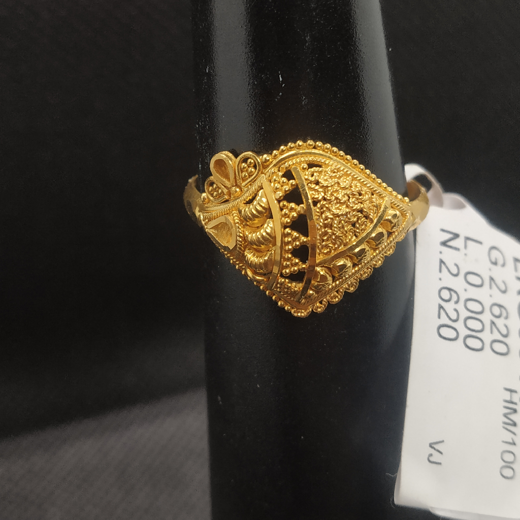 rava ring plane Gold ring