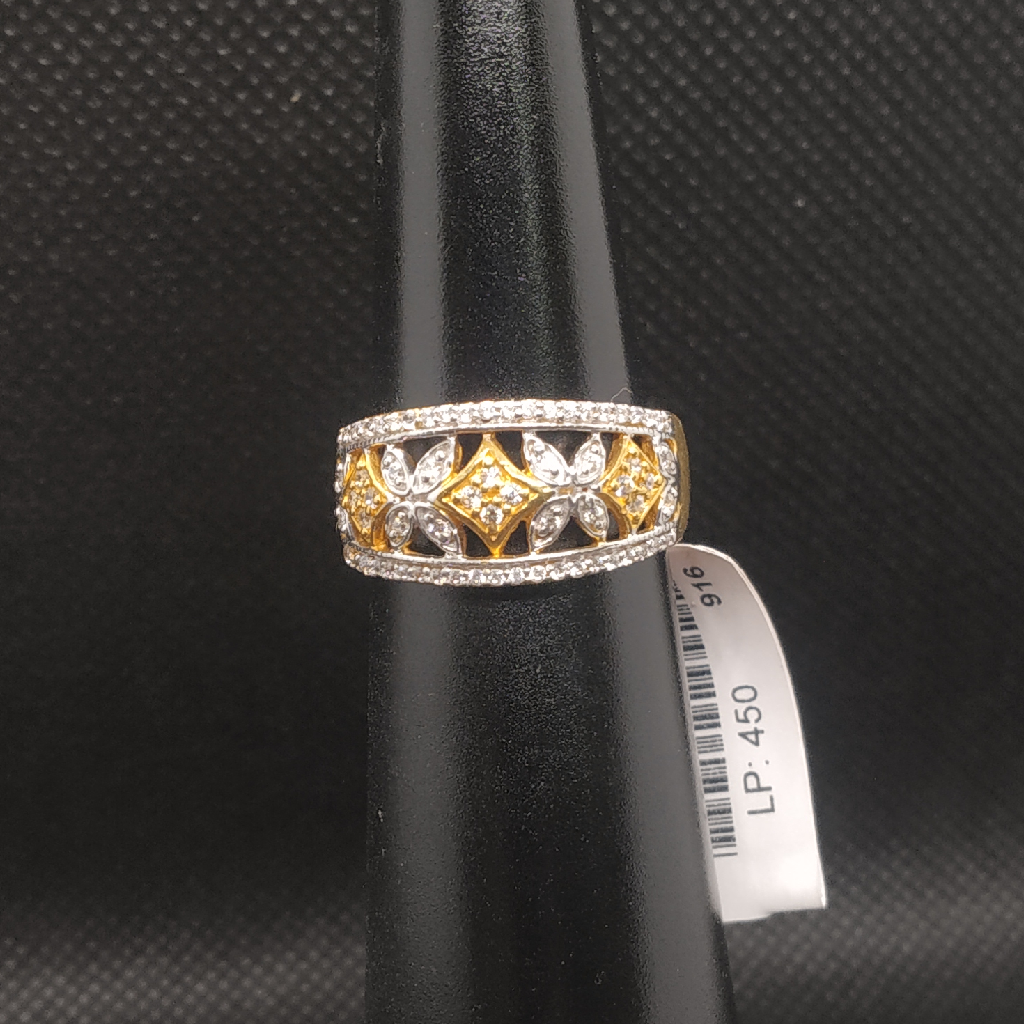 gold diamond ring